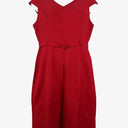 Atmos & Here Burgundy Tailored Amy Midi Dress Size 18 by SwapUp-Online Second Hand Store-Online Thrift Store
