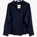 Atmos & Here Classic Navy Allie Blouse Size 18 by SwapUp-Online Second Hand Store-Online Thrift Store
