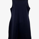 Atmos & Here Classic Navy Textured Stretch Office Midi Dress Size 18 by SwapUp-Online Second Hand Store-Online Thrift Store