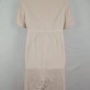 BASLER Elegant Ivory Panelled Midi Dress Size L by SwapUp-Online Second Hand Store-Online Thrift Store