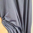 Basque Navy Stretch Draped Slip Dress Size 10 by SwapUp-Online Second Hand Store-Online Thrift Store