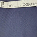 Basque Navy Stretch Draped Slip Dress Size 10 by SwapUp-Online Second Hand Store-Online Thrift Store