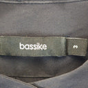 Bassike Stylish Collarless Longline Shirt Size L by SwapUp-Online Second Hand Store-Online Thrift Store
