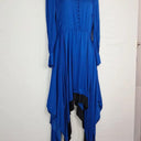 Baum und Pferdgarten Button Up Asymmetrical Hem Party Midi Dress Size 6 by SwapUp-Online Second Hand Store-Online Thrift Store