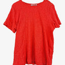 Blue Illusion Watermelon Textured Everyday Essential Top Size XXL by SwapUp-Online Second Hand Store-Online Thrift Store