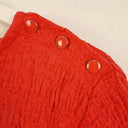 Blue Illusion Watermelon Textured Everyday Essential Top Size XXL by SwapUp-Online Second Hand Store-Online Thrift Store