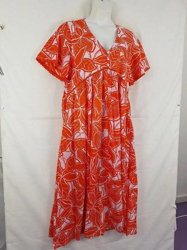 Bohemian Traders Embroidery Edge Resort Maxi Dress Size XXL by SwapUp-Online Second Hand Store-Online Thrift Store