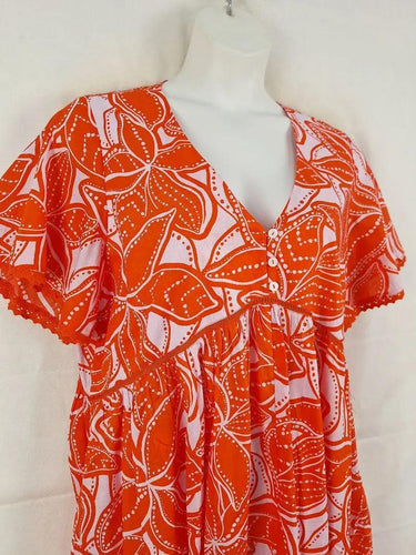 Bohemian Traders Embroidery Edge Resort Maxi Dress Size XXL by SwapUp-Online Second Hand Store-Online Thrift Store
