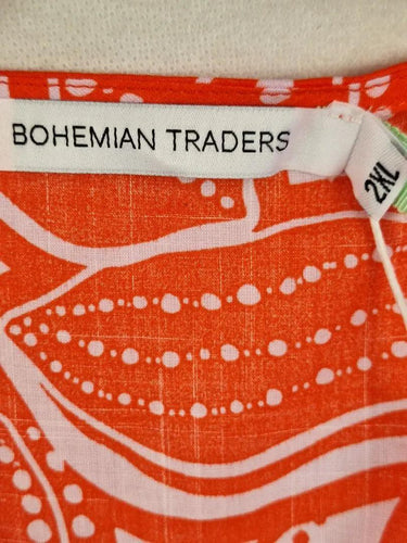 Bohemian Traders Embroidery Edge Resort Maxi Dress Size XXL by SwapUp-Online Second Hand Store-Online Thrift Store