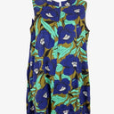 Boom Shankar Zip Front Floral Shift Dress Size 8 by SwapUp-Online Second Hand Store-Online Thrift Store