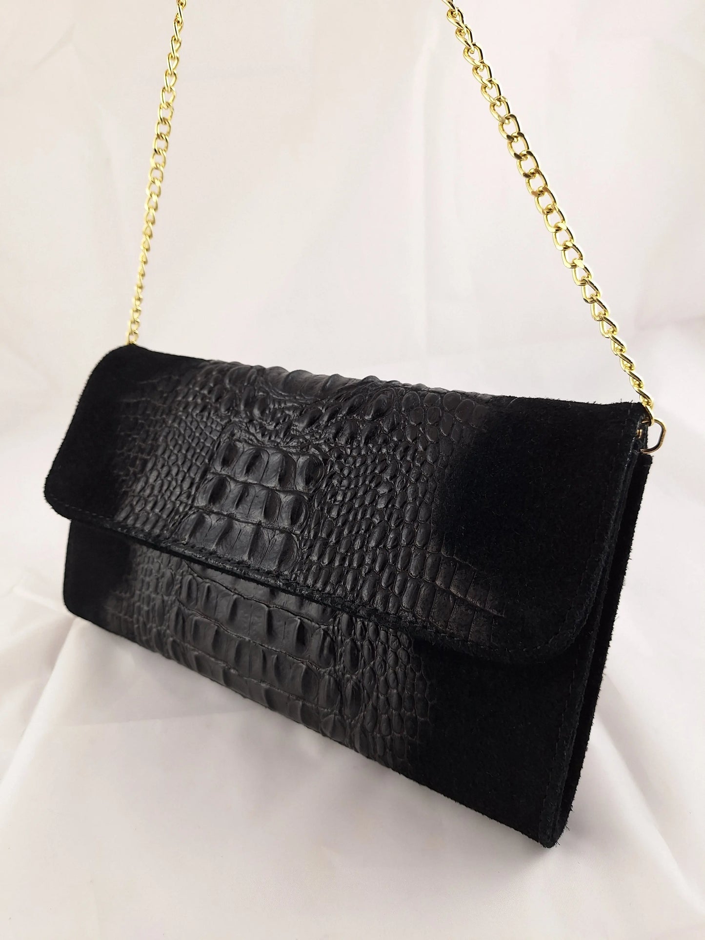 Borse In Pelle Classic Croc Crossbody Bag by SwapUp-Online Second Hand Store-Online Thrift Store