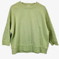 COS Sage Crew Neck Cropped Sweat Top Size S by SwapUp-Online Second Hand Store-Online Thrift Store