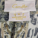 Camilla Deep Neck Wild Jungle Dress Size XL by SwapUp-Online Second Hand Store-Online Thrift Store
