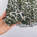 Carolina Camo Animal Print Top Size s/m by SwapUp-Online Second Hand Store-Online Thrift Store