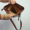 Cellini Contrast Medium Tote Handbag Size None by SwapUp-Online Second Hand Store-Online Thrift Store