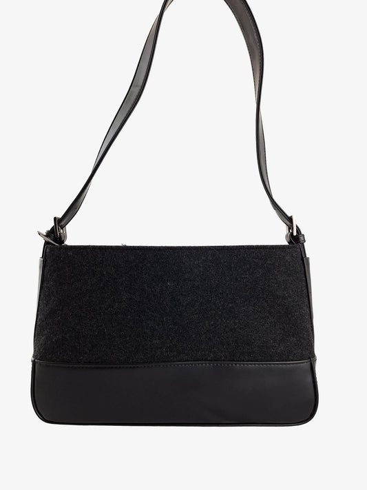 Cellini Small Textured Boxy Shoulder by SwapUp-Online Second Hand Store-Online Thrift Store