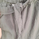 Cloth+Paper+Scissors Khaki Wide Leg Linen Pants Size 14 by SwapUp-Online Second Hand Store-Online Thrift Store
