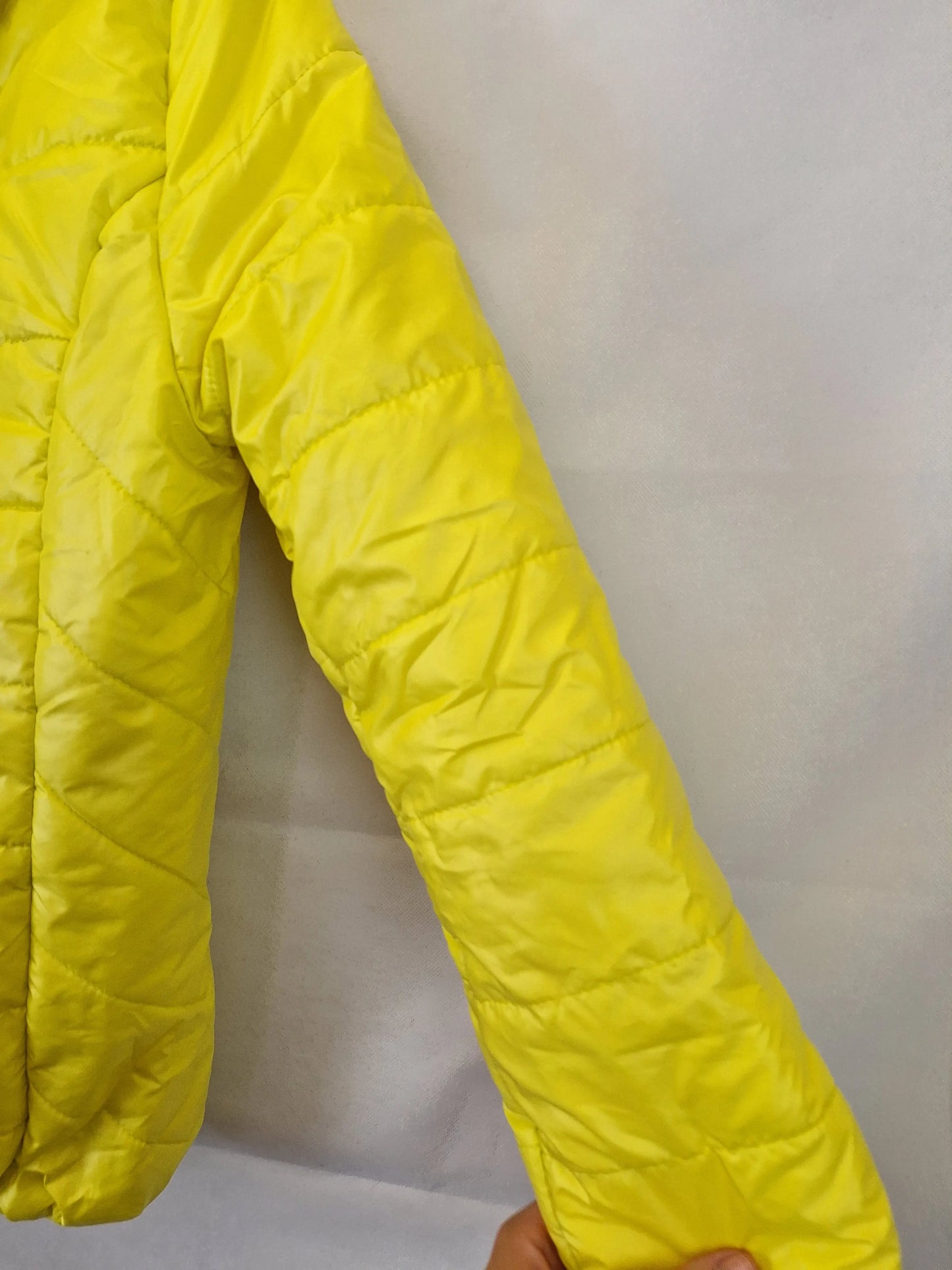 Cotto Woman Lemon Splice Puffer Jacket Size S by SwapUp-Online Second Hand Store-Online Thrift Store