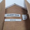 Country Road Camel Wool Blend Mock Neck Knit Jumper Size L by SwapUp-Online Second Hand Store-Online Thrift Store