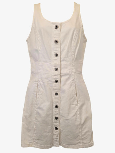 Country Road Classic Denim Button Up Dress Size 8 by SwapUp-Online Second Hand Store-Online Thrift Store