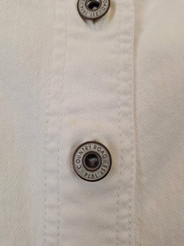 Country Road Classic Denim Button Up Dress Size 8 by SwapUp-Online Second Hand Store-Online Thrift Store