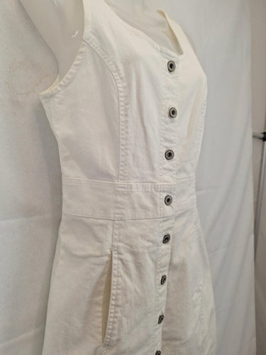 Country Road Classic Denim Button Up Dress Size 8 by SwapUp-Online Second Hand Store-Online Thrift Store