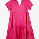 Country Road Fucshia Tiered Linen Blend Mini Dress Size 10 by SwapUp-Online Second Hand Store-Online Thrift Store