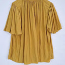 Country Road Mustard Gathered Bell Sleeve Blouse Size M by SwapUp-Online Second Hand Store-Online Thrift Store
