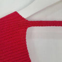 Country Road Pomegranate Mesh V Neck Jumper Size XS by SwapUp-Online Second Hand Store-Online Thrift Store