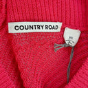 Country Road Pomegranate Mesh V Neck Jumper Size XS by SwapUp-Online Second Hand Store-Online Thrift Store