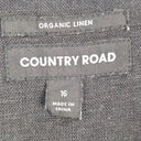 Country Road Structured Linen Button Down Top Size 16 by SwapUp-Online Second Hand Store-Online Thrift Store