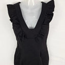 Cue Boxy V Neck Structured Dress Size 10 by SwapUp-Online Second Hand Store-Online Thrift Store