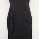 Cue Boxy V Neck Structured Dress Size 10 by SwapUp-Online Second Hand Store-Online Thrift Store