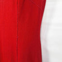 Cue Crimson Raw Edge Fitted Midi Dress Size 10 by SwapUp-Online Second Hand Store-Online Thrift Store