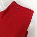 Cue Crimson Raw Edge Fitted Midi Dress Size 10 by SwapUp-Online Second Hand Store-Online Thrift Store