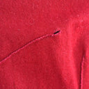 Cue Crimson Raw Edge Fitted Midi Dress Size 10 by SwapUp-Online Second Hand Store-Online Thrift Store