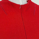 Cue Crimson Raw Edge Fitted Midi Dress Size 10 by SwapUp-Online Second Hand Store-Online Thrift Store