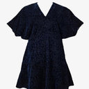 Cue Embossed Velvet Mini Dress Size 14 by SwapUp-Online Second Hand Store-Online Thrift Store