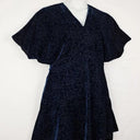 Cue Embossed Velvet Mini Dress Size 14 by SwapUp-Online Second Hand Store-Online Thrift Store