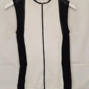 Cue Fine Knit Dual Back Zip Top Size S by SwapUp-Online Second Hand Store-Online Thrift Store