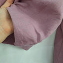 DEIJI STUDIOS Mauve Linen Robe Style Kimono Jacket Size OSFA by SwapUp-Online Second Hand Store-Online Thrift Store