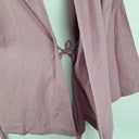 DEIJI STUDIOS Mauve Linen Robe Style Kimono Jacket Size OSFA by SwapUp-Online Second Hand Store-Online Thrift Store