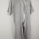 DONNA DONNA Dove Linen Open Style Long Jacket Size OSFA by SwapUp-Online Second Hand Store-Online Thrift Store