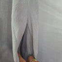 DONNA DONNA Dove Linen Open Style Long Jacket Size OSFA by SwapUp-Online Second Hand Store-Online Thrift Store