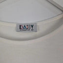 Daisy Sweet Ivory Ruched Shirt Size S by SwapUp-Online Second Hand Store-Online Thrift Store