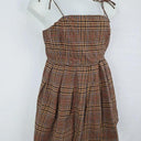 Dangerfield Checked Spaghetti Strap Mini Dress Size 14 by SwapUp-Online Second Hand Store-Online Thrift Store