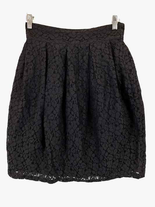 Dangerfield Classic Lace Pleated Mini Skirt Size 12 by SwapUp-Online Second Hand Store-Online Thrift Store