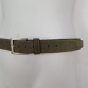 Dania For Andrew's Olive Green Suede Genuine Leather Belt Size 95/110 by SwapUp-Online Second Hand Store-Online Thrift Store