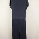 Daronne Geo Linen Shirt Style Maxi Dress Size 10 by SwapUp-Online Second Hand Store-Online Thrift Store