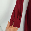David Lawrence Burgundy Keyhole Work Midi Dress Size 10 by SwapUp-Online Second Hand Store-Online Thrift Store